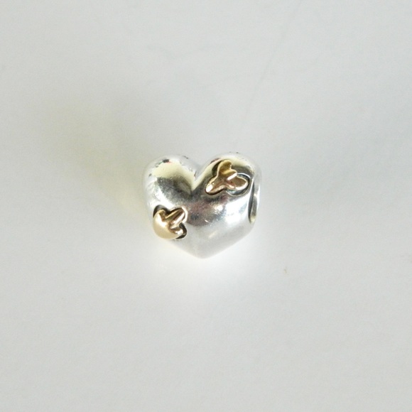 Authentic Pandora Love Struck Charm 14k S925 - Picture 3 of 5